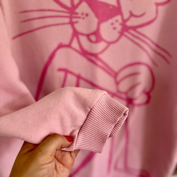 Pink Panther Graphic Sweatshirt, SZ S EUC - Picture 6 of 7